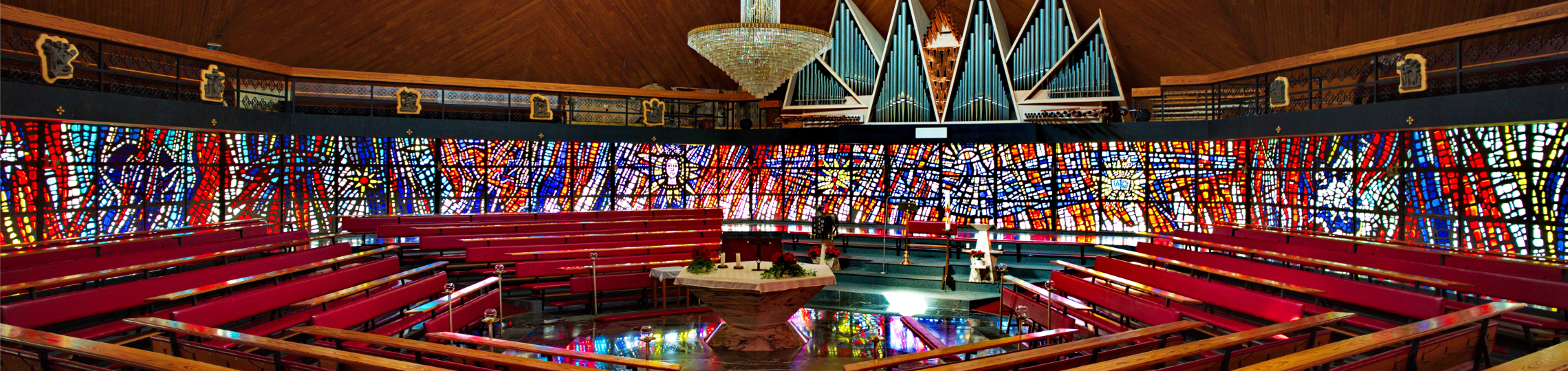 Kirchenraum Kirche Buchbach