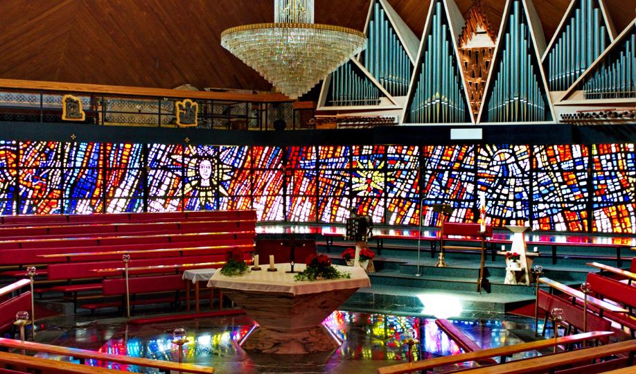 Kirchenraum Kirche Buchbach