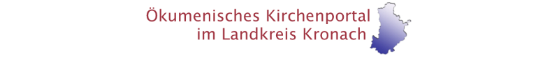 Kopf für Mobilansicht in der Homepage des Kirchenportals im Landkreis kronach